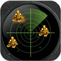 Gold Metal Detector Radar