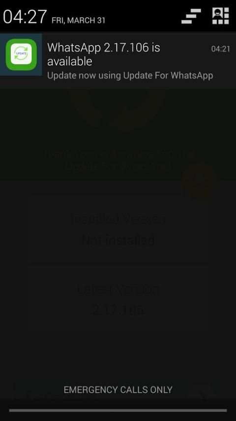Update For WhatsApp screenshot 2