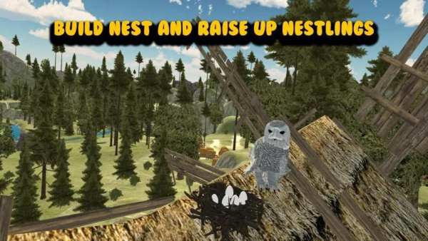 Flying Owl Simulator 3D screenshot 2