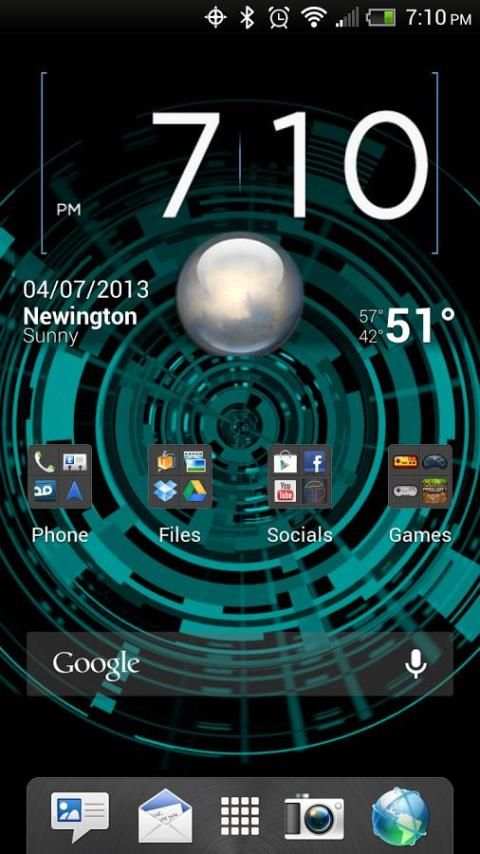 Tech Rings Live Wallpaper Free स्क्रीनशॉट 3