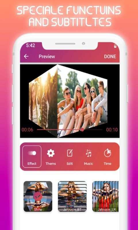 Video Editor - Free Maker 2020 स्क्रीनशॉट 4