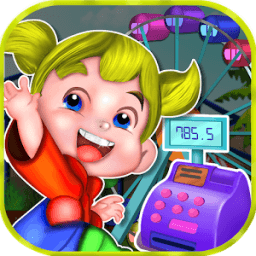 Kids Cashier Theme Park Fun icon