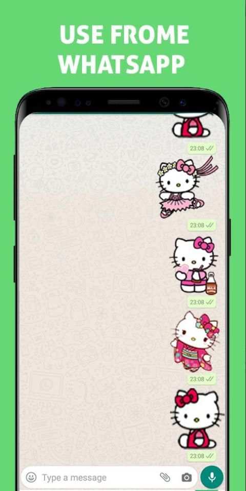 Hello Kitty Sticker For Whatsapp स्क्रीनशॉट 3