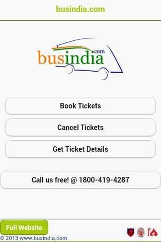 Bus India Mobile App screenshot 3