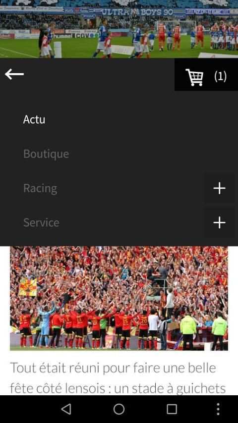 RCSA Live- Football en direct screenshot 6