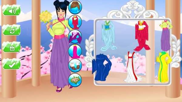 chinese princess make-up games screenshot 6