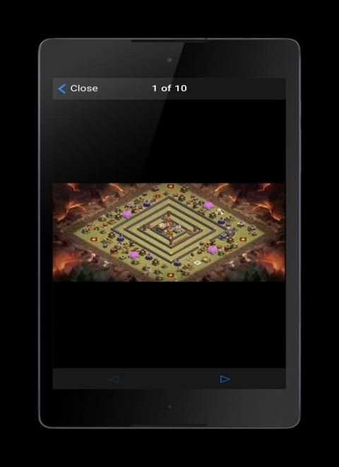 War Clash of Clans Maps 2017 скриншот 3