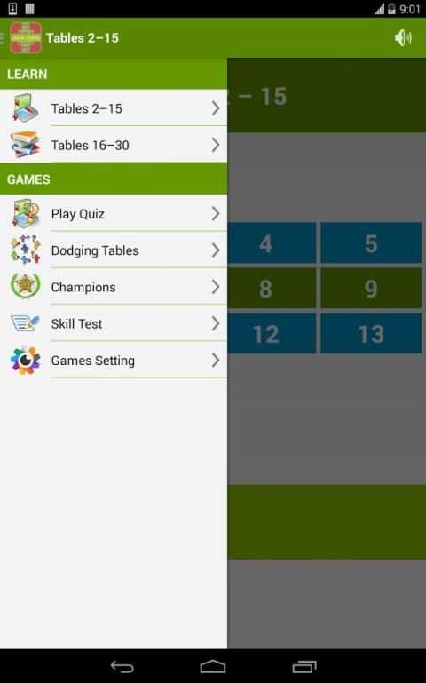 Learn Multiplication Tables скриншот 2