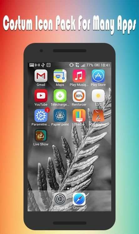 Launcher iOS 10 PRO скриншот 3