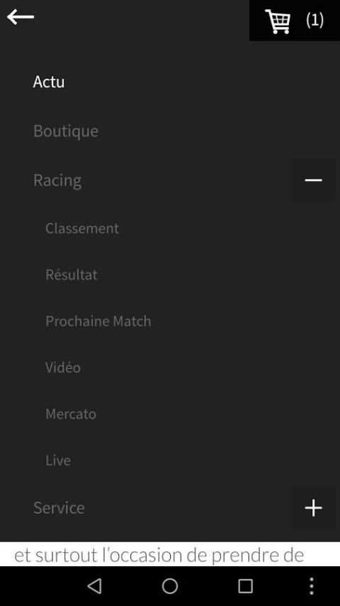 RCSA Live- Football en direct screenshot 5