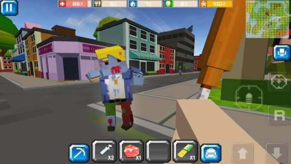 CUBE Z (Pixel Zombies) screenshot 1