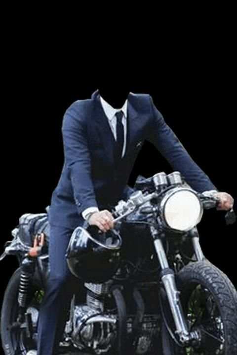 Men Moto Photo Suit 2017 screenshot 4