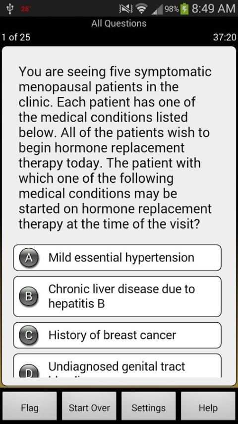 PreTest Obstetrics Gynecology screenshot 10