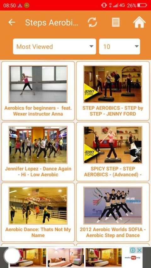 Workout with Dance Videos скриншот 10