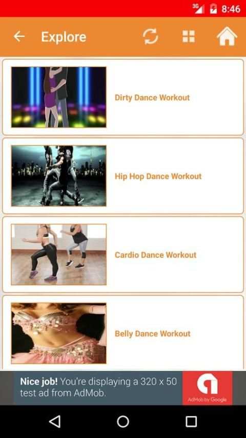 Workout with Dance Videos скриншот 13