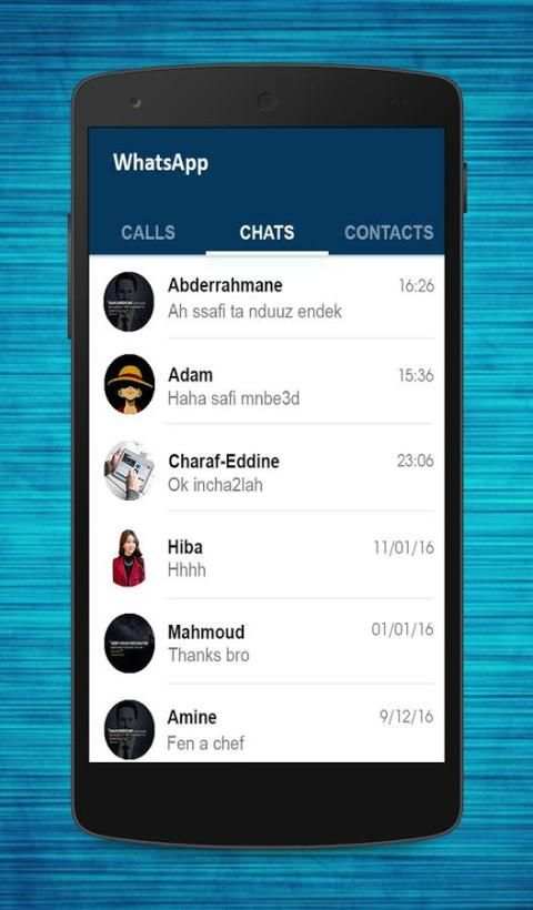 Prank واتساب بلس إصدار الأخير screenshot 1