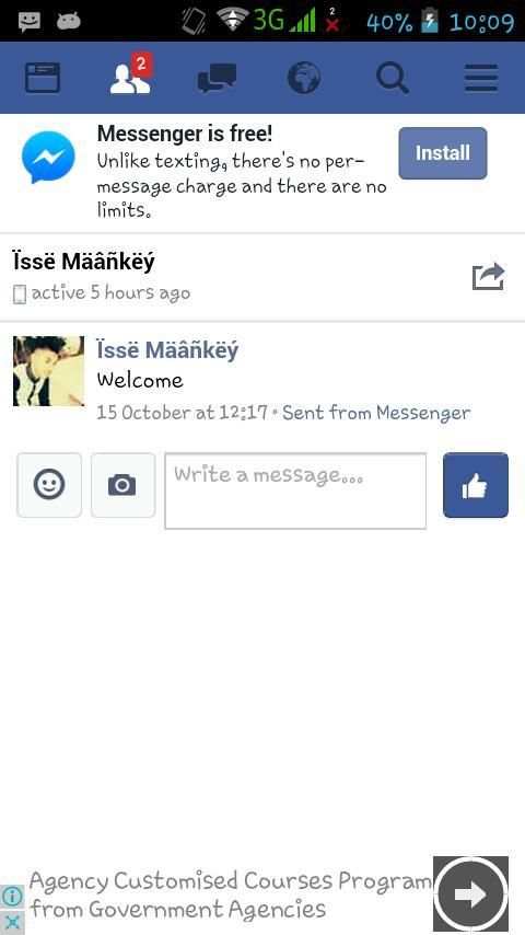 Messenger Super Lite screenshot 1