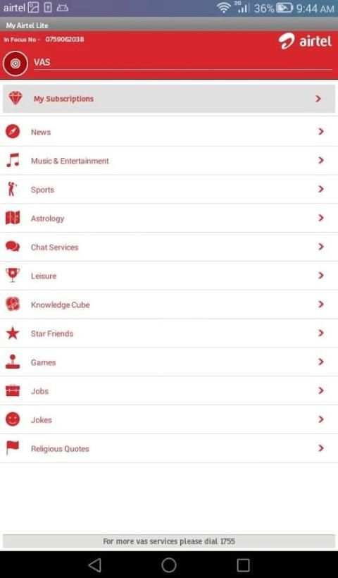 My Airtel Lite screenshot 6