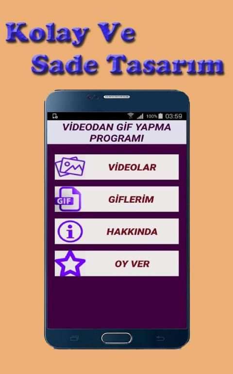 Videodan Gif Yapma Programı स्क्रीनशॉट 4