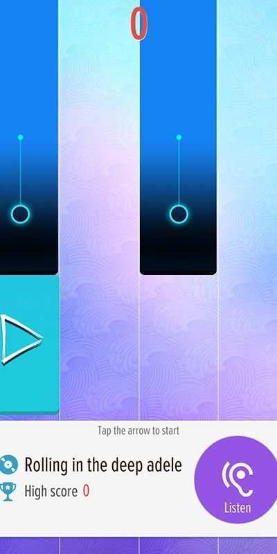 Adele Piano Tiles screenshot 3