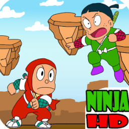 Flying Ninja in the sky أيقونة