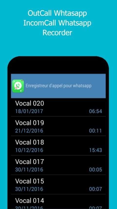 Call recorder for whatsapp screenshot 5