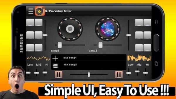 DJ Pro Virtual Mixer скриншот 1
