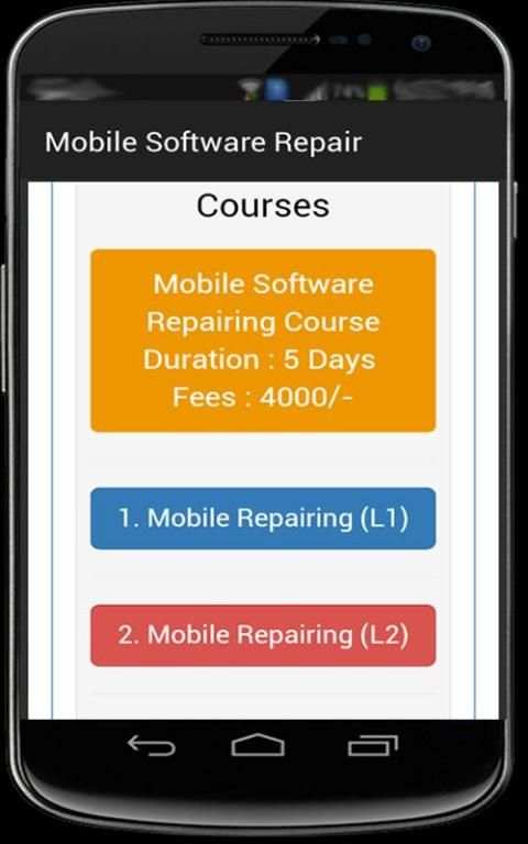 Mobile Software Repair स्क्रीनशॉट 5