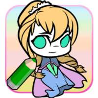 Princess Coloring Game for Kid
