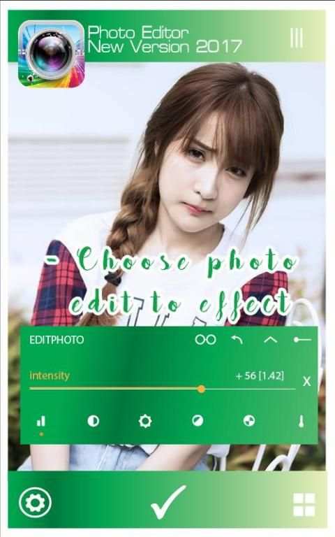 Photo Editor New Version 2017 скриншот 3