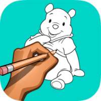 how to draw Winnie the Pooh