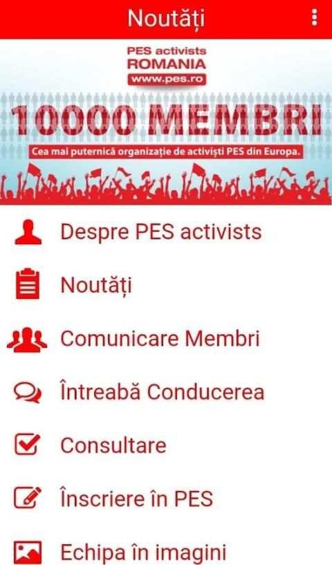 PES activists România screenshot 5