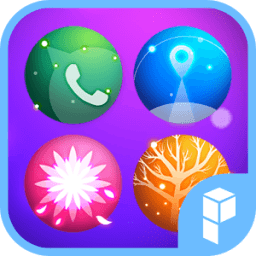 Fantastic Color Round Icon आइकन