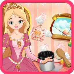 Princess Castle Clean Up आइकन