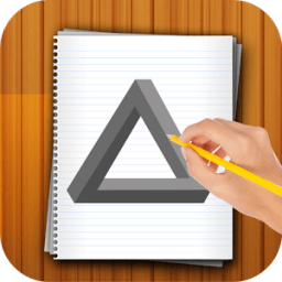 Learn to Draw 3D Shape आइकन