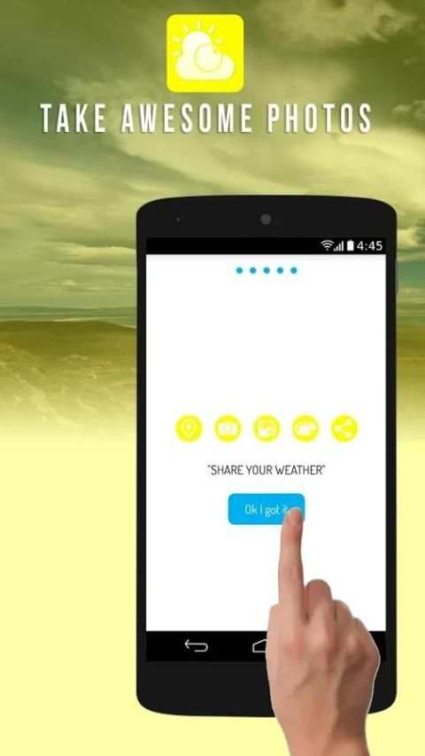 Weather snapshot screenshot 1