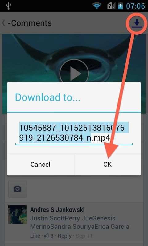 EZ Video Download for Facebook स्क्रीनशॉट 3