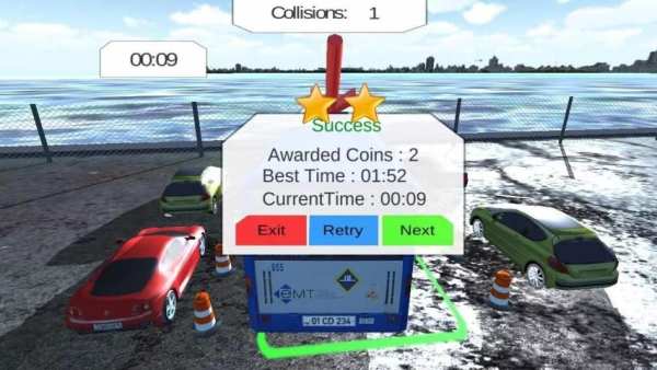 Bus Parking 3d Simulation 2017 screenshot 1