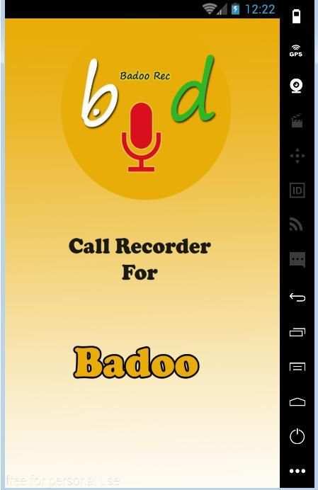 call & video record for badoo screenshot 3