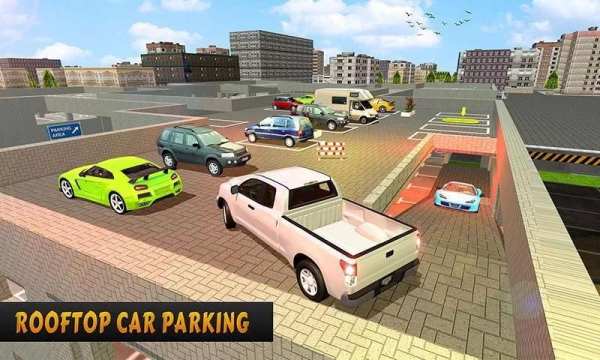 Rooftop Car Parking Driver screenshot 15
