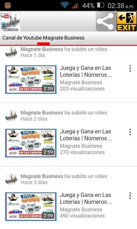 Magnate Business:Canal Youtube screenshot 3