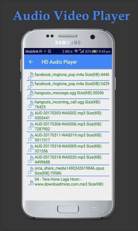 Audio Video Player screenshot 2
