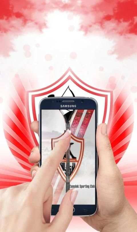 قفل شاشة ثيم الزمالك screenshot 3