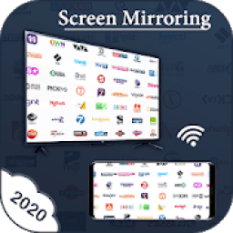 Screen Mirroring For All TV : Live TV Channels आइकन