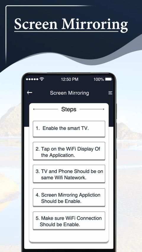 Screen Mirroring For All TV : Live TV Channels स्क्रीनशॉट 2