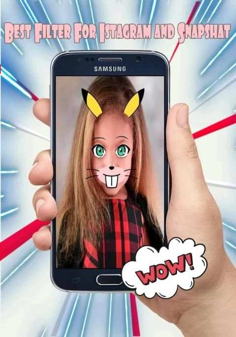 Anime Sticker Camera скриншот 3