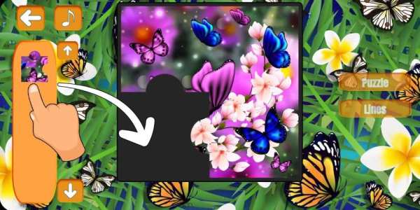 Butterfly jigsaw puzzle स्क्रीनशॉट 11