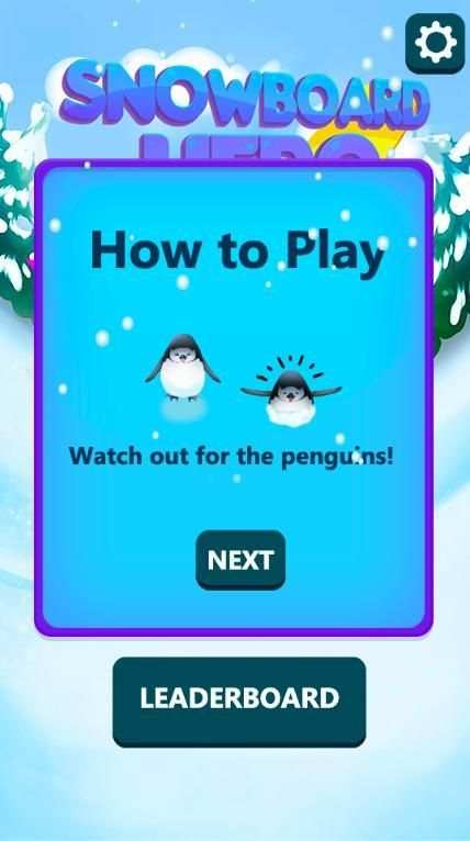Snowboard Racing screenshot 2