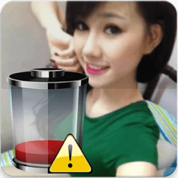 Battery Low Alert Funny Girls أيقونة