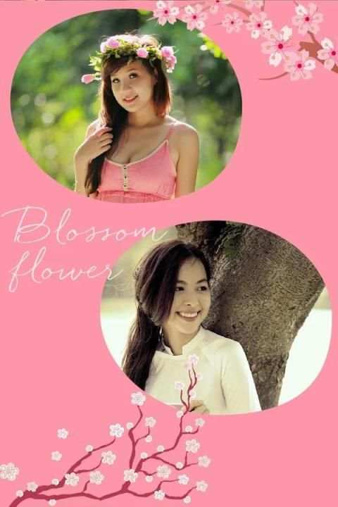 Flower Photo Collage Art Free скриншот 8